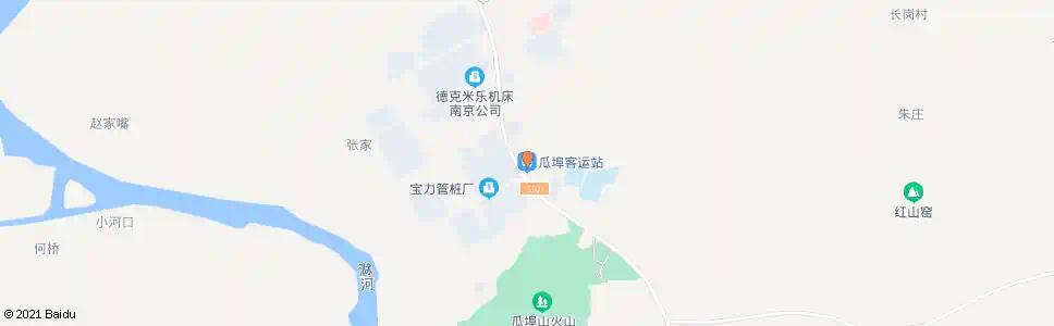 南京瓜埠客运站_公交站地图_南京公交_妙搜公交查询2025