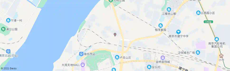 南京方家营路水关桥_公交站地图_南京公交_妙搜公交查询2025