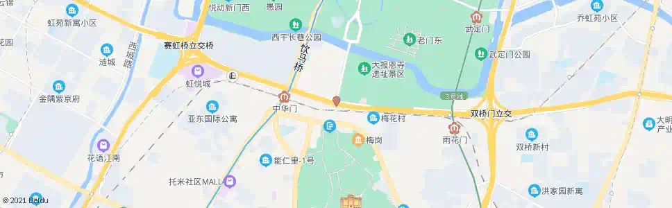 南京应天大街雨花路_公交站地图_南京公交_妙搜公交查询2025