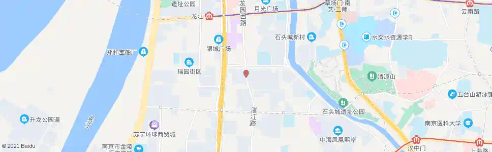 南京汉江路_公交站地图_南京公交_妙搜公交查询2025