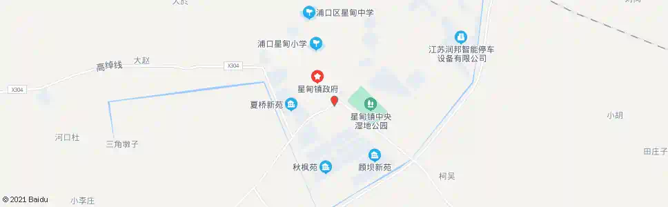 南京星甸南街_公交站地图_南京公交_妙搜公交查询2025