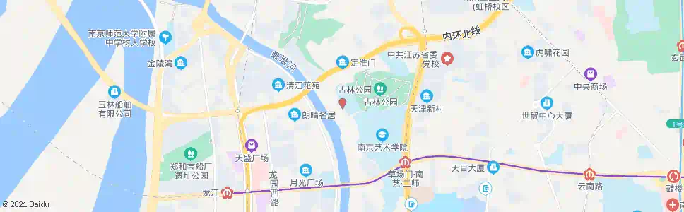 南京石头城北站_公交站地图_南京公交_妙搜公交查询2025