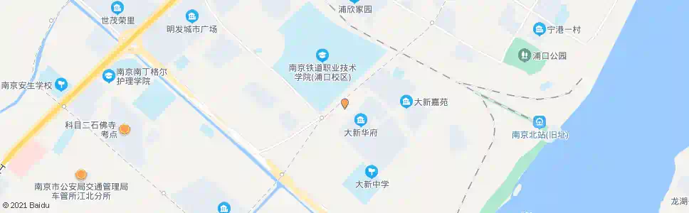 南京乐府江南北_公交站地图_南京公交_妙搜公交查询2025