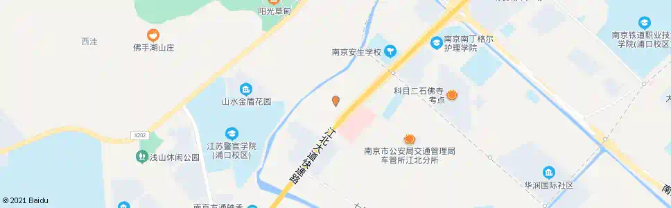 南京浦马路双城路_公交站地图_南京公交_妙搜公交查询2025