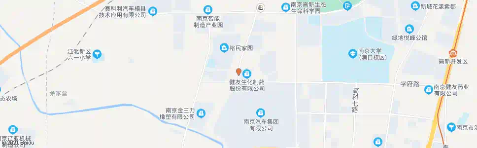 南京学府路永锦路_公交站地图_南京公交_妙搜公交查询2025