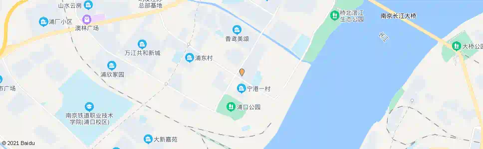 南京宁港二村_公交站地图_南京公交_妙搜公交查询2025