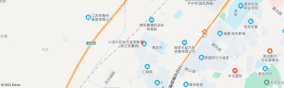 南京晓山路西_公交站地图_南京公交_妙搜公交查询2025