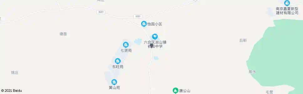 南京冶山卫生院_公交站地图_南京公交_妙搜公交查询2025