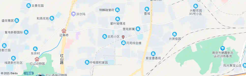 南京月苑小区_公交站地图_南京公交_妙搜公交查询2025