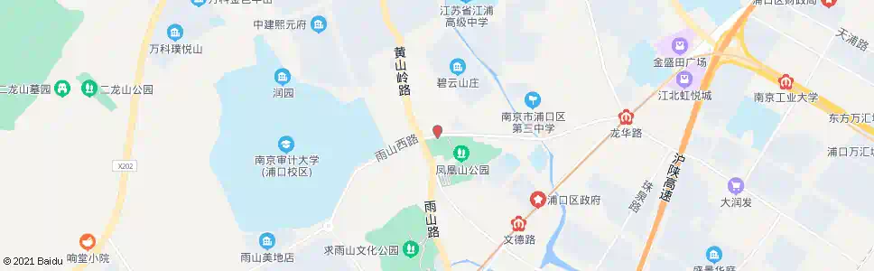 南京公园北路黄山岭路_公交站地图_南京公交_妙搜公交查询2025