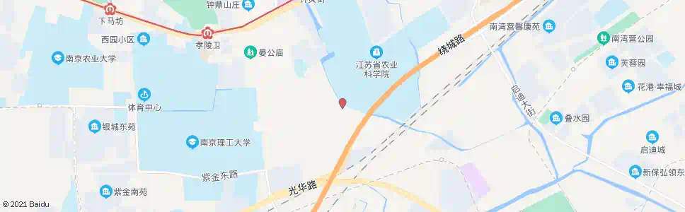 南京双拜岗东_公交站地图_南京公交_妙搜公交查询2025