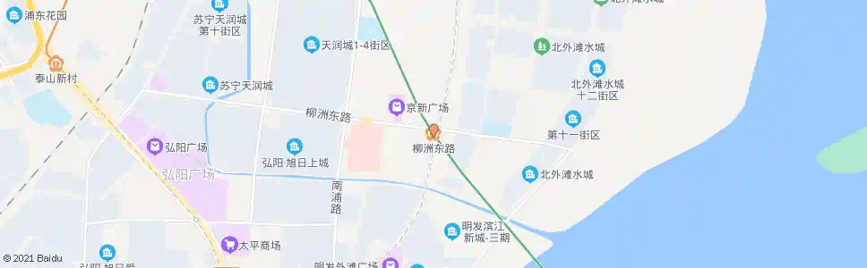 南京柳洲东路威尼斯水城_公交站地图_南京公交_妙搜公交查询2025