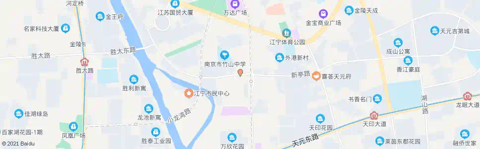 南京新亭西路_公交站地图_南京公交_妙搜公交查询2025