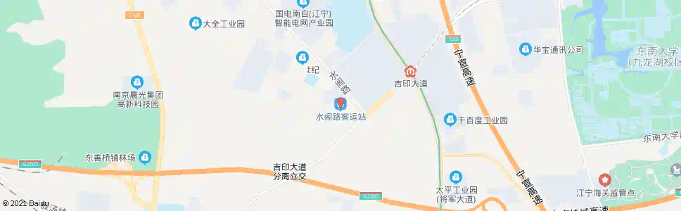南京水阁路客运站_公交站地图_南京公交_妙搜公交查询2025