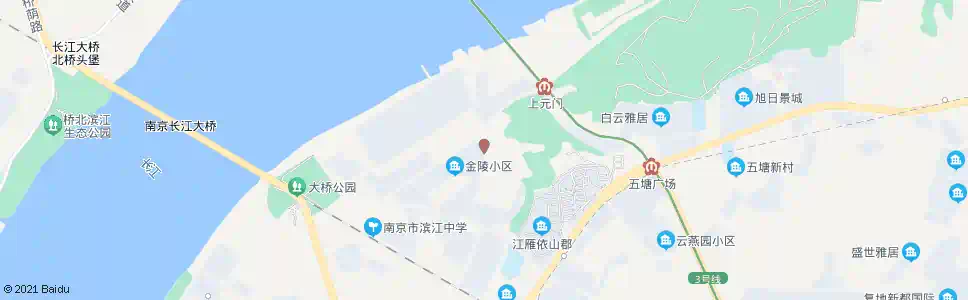 南京燕江路南_公交站地图_南京公交_妙搜公交查询2025