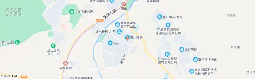南京汤水雅居东苑_公交站地图_南京公交_妙搜公交查询2025