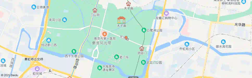 南京琵琶巷_公交站地图_南京公交_妙搜公交查询2025