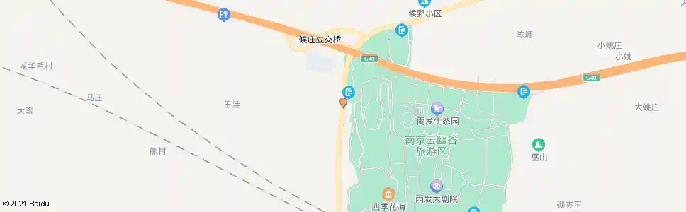 南京沿山大道侯庄_公交站地图_南京公交_妙搜公交查询2025