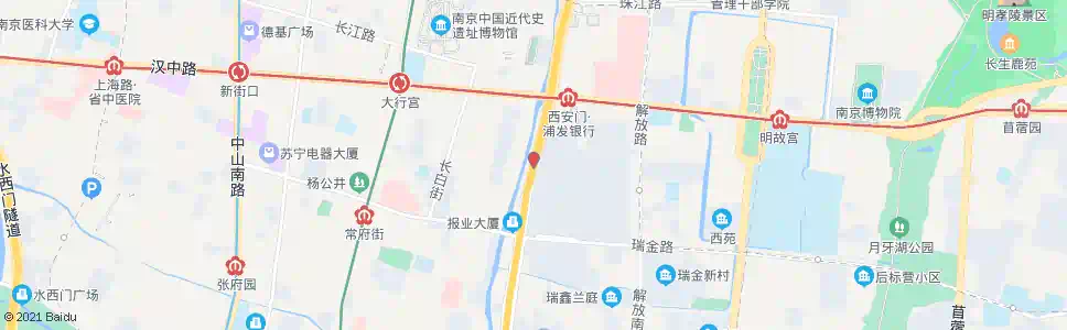 南京龙蟠中路逸仙桥_公交站地图_南京公交_妙搜公交查询2025