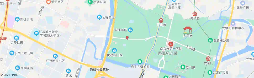 南京集庆门_公交站地图_南京公交_妙搜公交查询2025