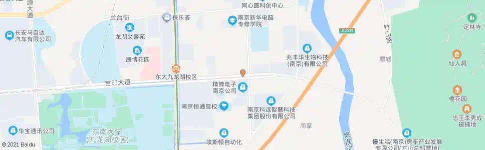 南京前庄路_公交站地图_南京公交_妙搜公交查询2025