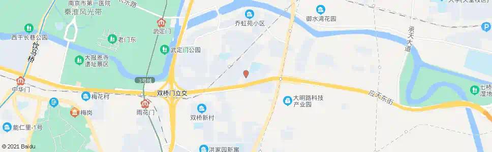南京康居里_公交站地图_南京公交_妙搜公交查询2025