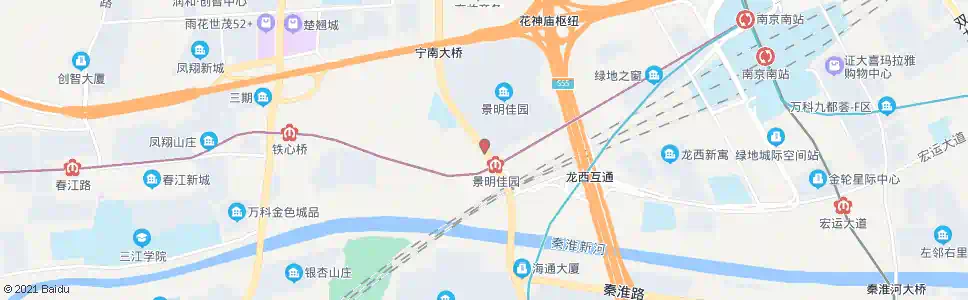 南京石马_公交站地图_南京公交_妙搜公交查询2025