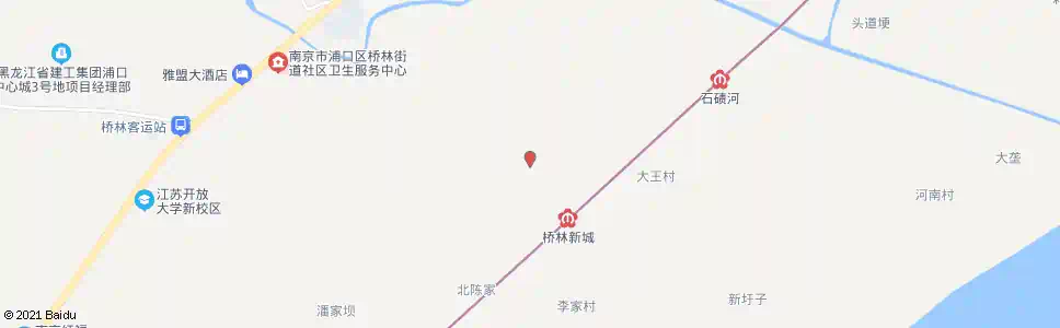 南京中沟桥_公交站地图_南京公交_妙搜公交查询2025