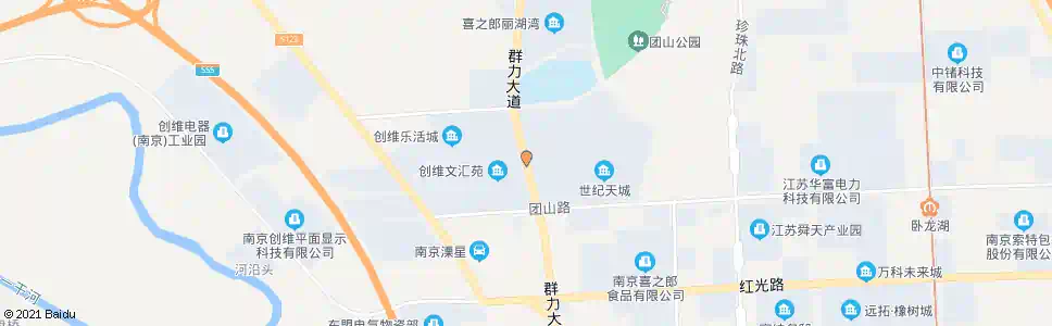 南京创维厂_公交站地图_南京公交_妙搜公交查询2025