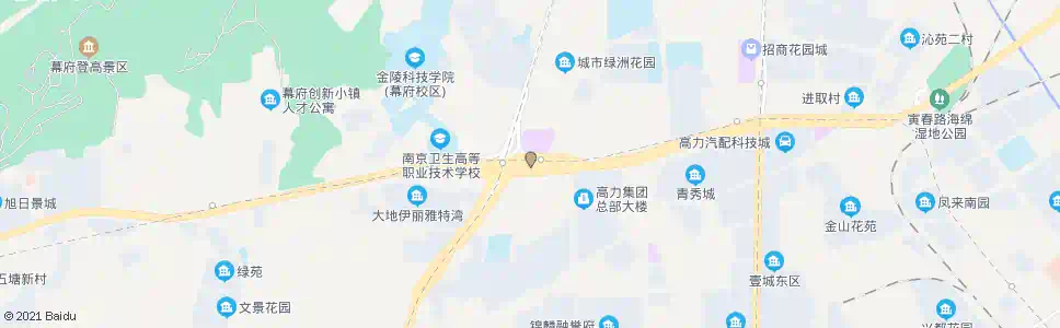 南京晓庄广场东_公交站地图_南京公交_妙搜公交查询2025