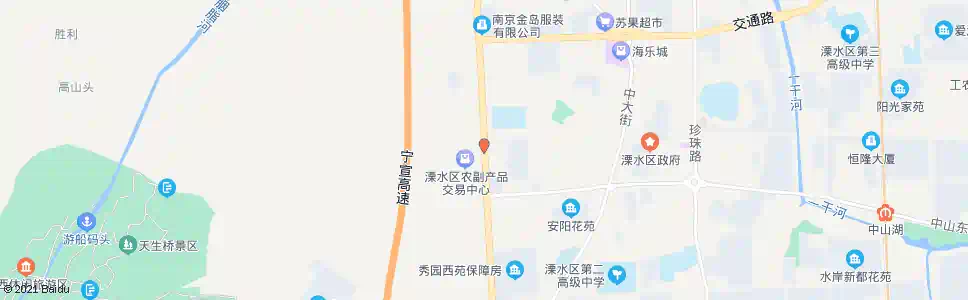 南京栖凤路农贸市场_公交站地图_南京公交_妙搜公交查询2025