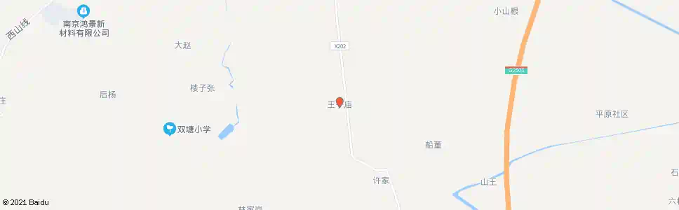 南京王子庙西_公交站地图_南京公交_妙搜公交查询2025