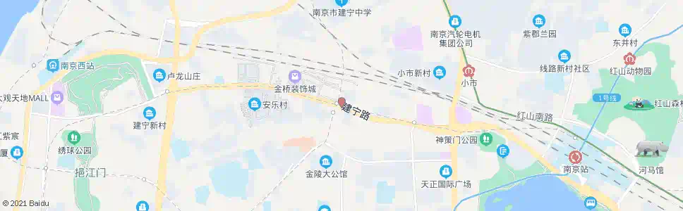南京建宁路_公交站地图_南京公交_妙搜公交查询2025
