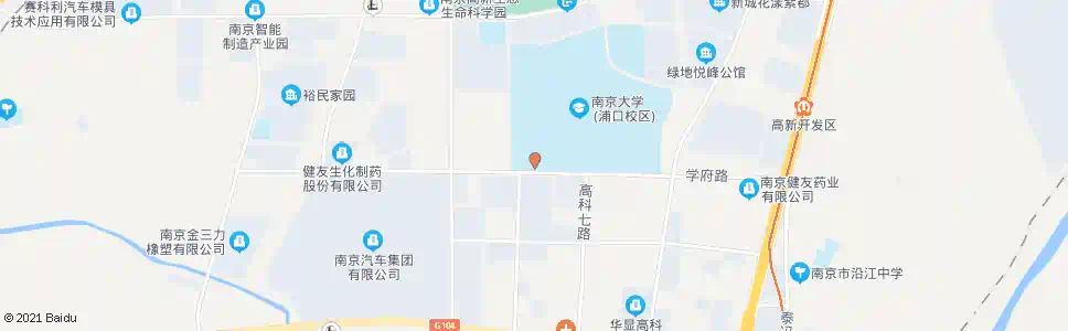 南京江警学院浦口校区西门_公交站地图_南京公交_妙搜公交查询2025