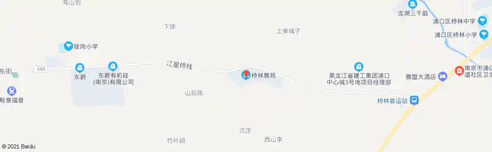 南京宁乌公路桥林_公交站地图_南京公交_妙搜公交查询2025