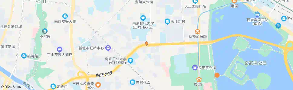 南京司背后_公交站地图_南京公交_妙搜公交查询2025