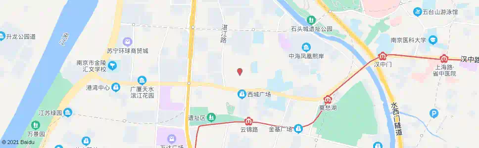 南京凤凰三村_公交站地图_南京公交_妙搜公交查询2025