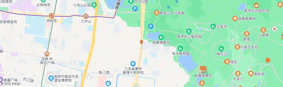 南京富贵山_公交站地图_南京公交_妙搜公交查询2025