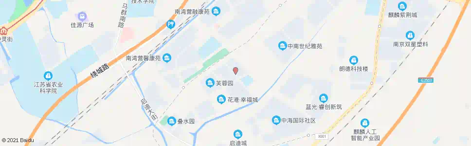 南京花岗社区_公交站地图_南京公交_妙搜公交查询2025