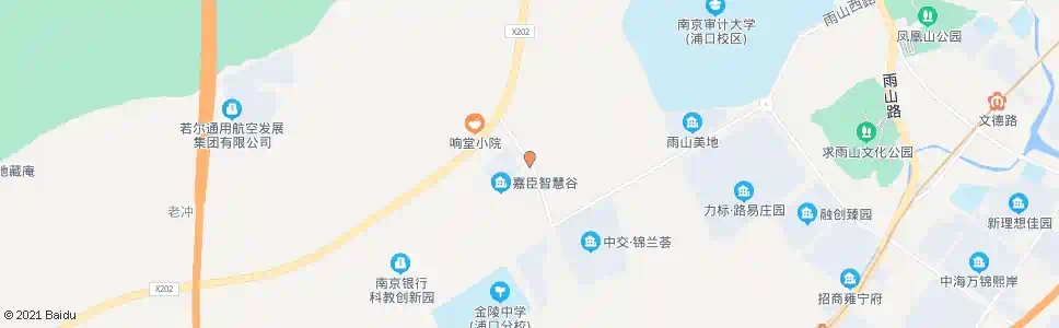 南京江浦华山路_公交站地图_南京公交_妙搜公交查询2025