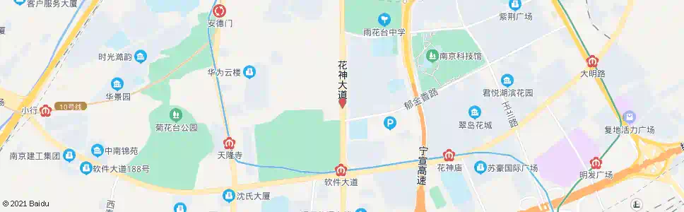 南京南北中村_公交站地图_南京公交_妙搜公交查询2025