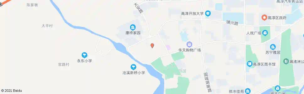 南京高淳建工局_公交站地图_南京公交_妙搜公交查询2025