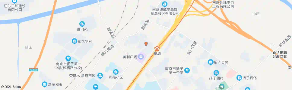 南京葛塘公交总站_公交站地图_南京公交_妙搜公交查询2025