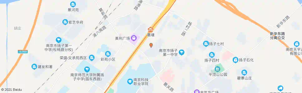 南京扬村一路南_公交站地图_南京公交_妙搜公交查询2025
