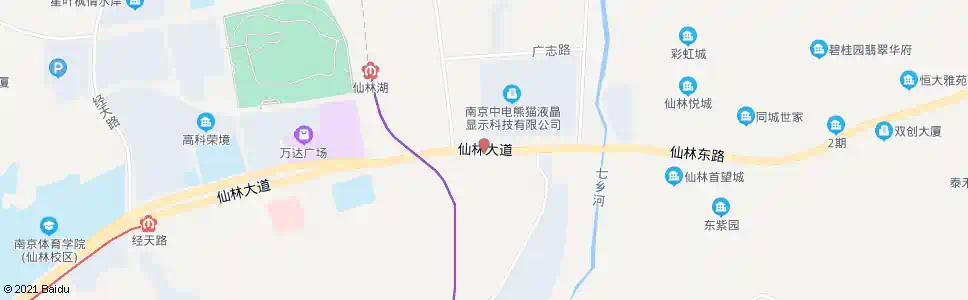 南京南京液晶谷南站_公交站地图_南京公交_妙搜公交查询2025