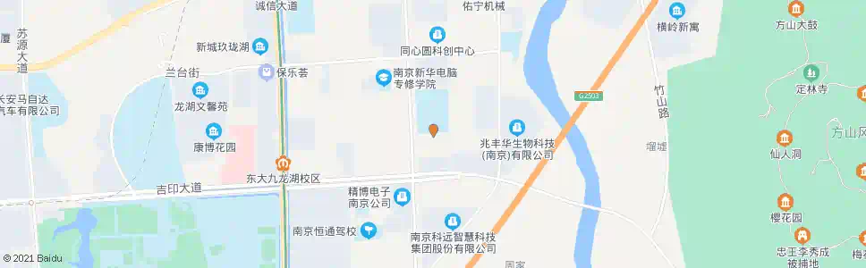 南京梅林街殷富街_公交站地图_南京公交_妙搜公交查询2025