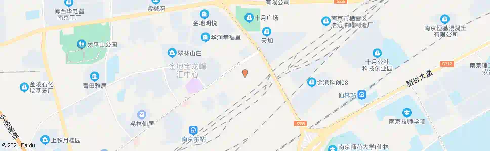 南京仙尧路东_公交站地图_南京公交_妙搜公交查询2025