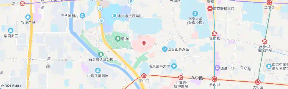 南京新人民医院北门_公交站地图_南京公交_妙搜公交查询2025