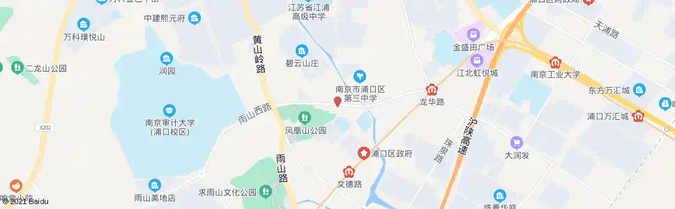 南京公园北路公园南路_公交站地图_南京公交_妙搜公交查询2025