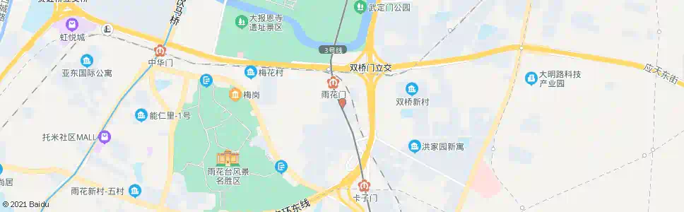 南京土城头_公交站地图_南京公交_妙搜公交查询2025